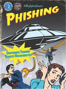 National cybersecurity awareness poster phishing 2019